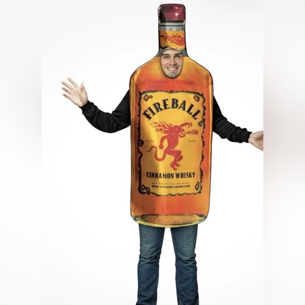 Rasta Imposta Fireball adult unisex costume. NWT